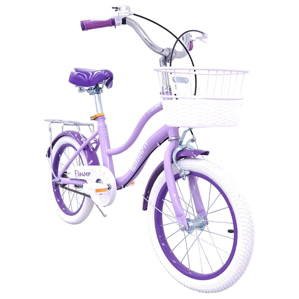 Bicicleta Infantil Para Niña FLOWER R16