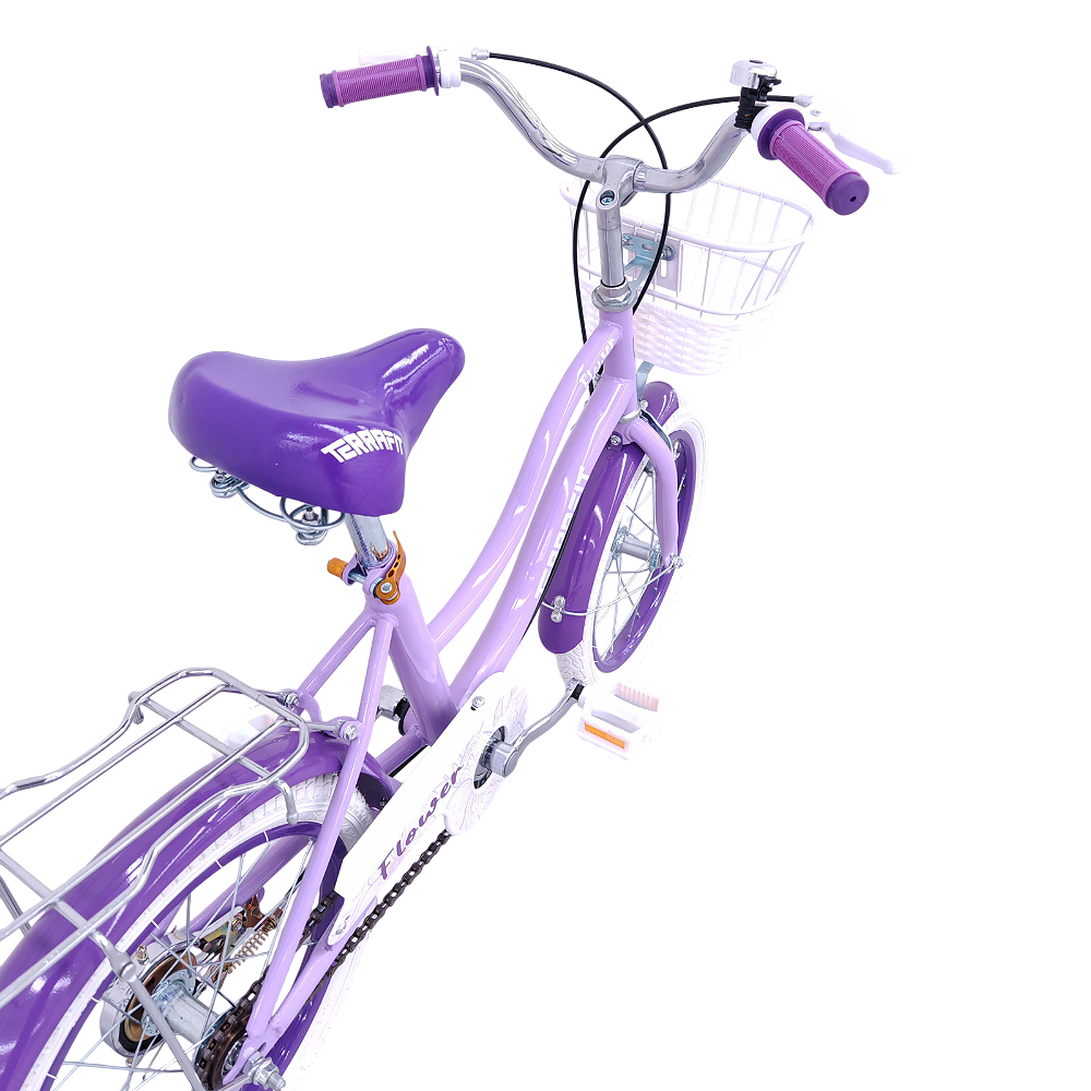 Bicicleta Infantil Para Niña FLOWER R16