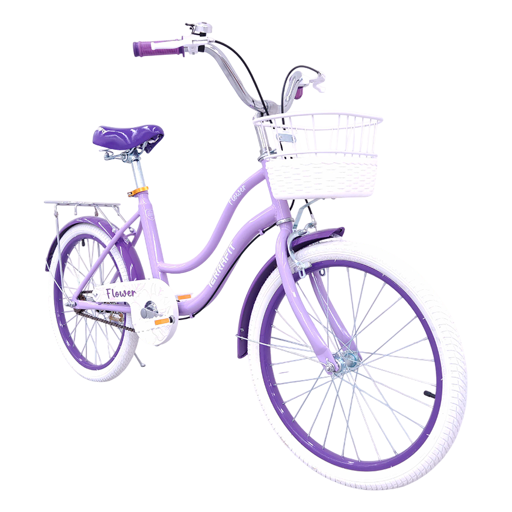 Bicicleta Infantil Para Niña FLOWER R20