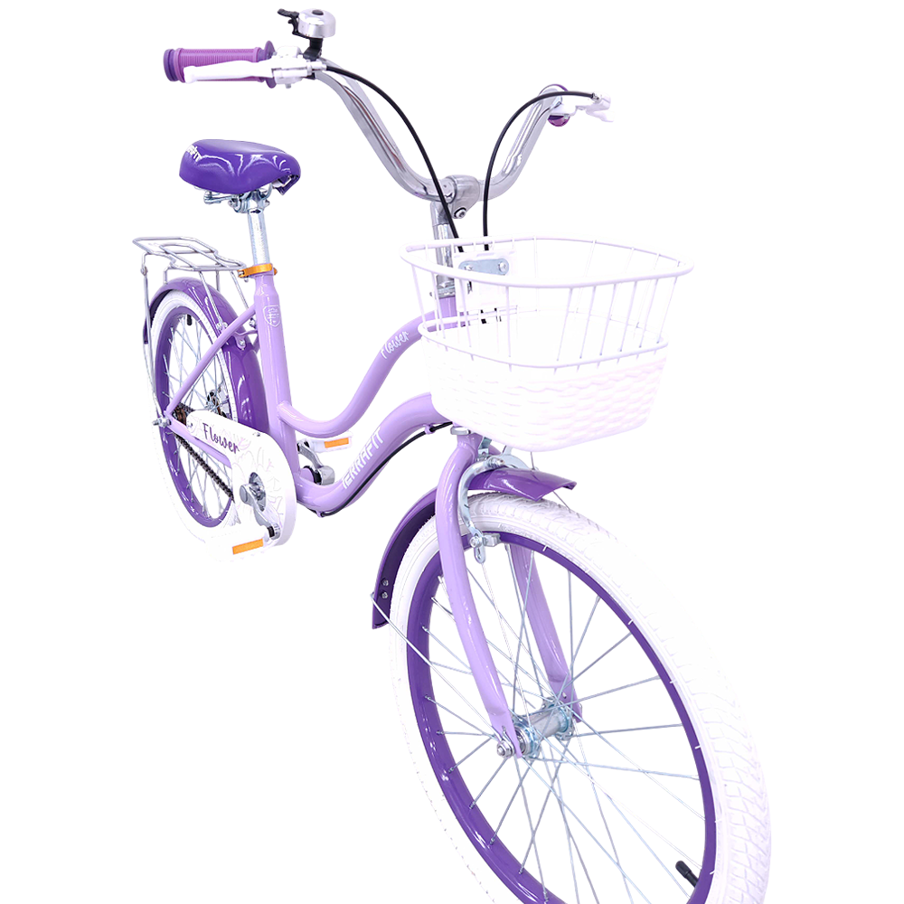 Bicicleta Infantil Para Niña FLOWER R20