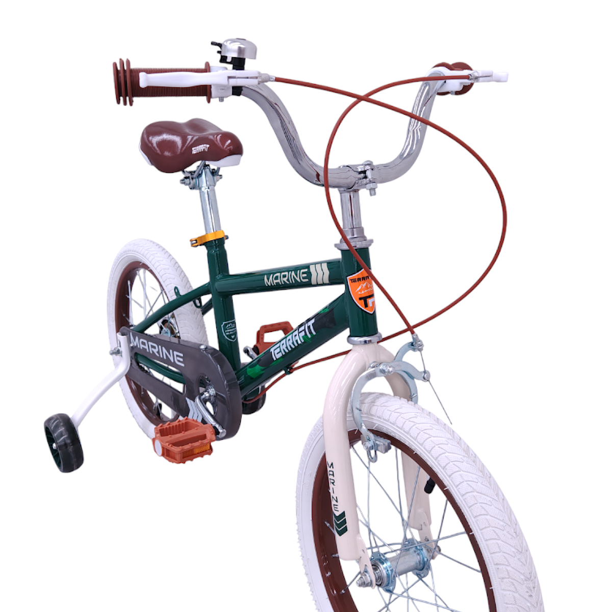 Bicicleta Infantil Para Niño MARINE R16 Azul