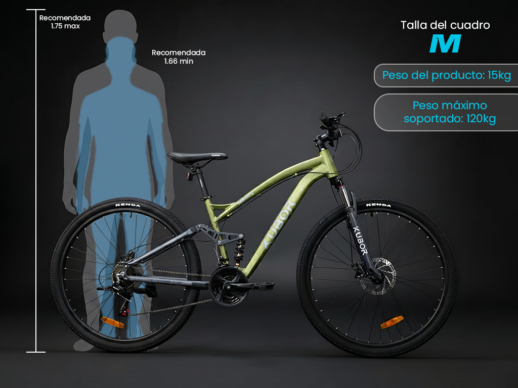 Bicicleta de Montaña Mallory R29 21V KUBOR