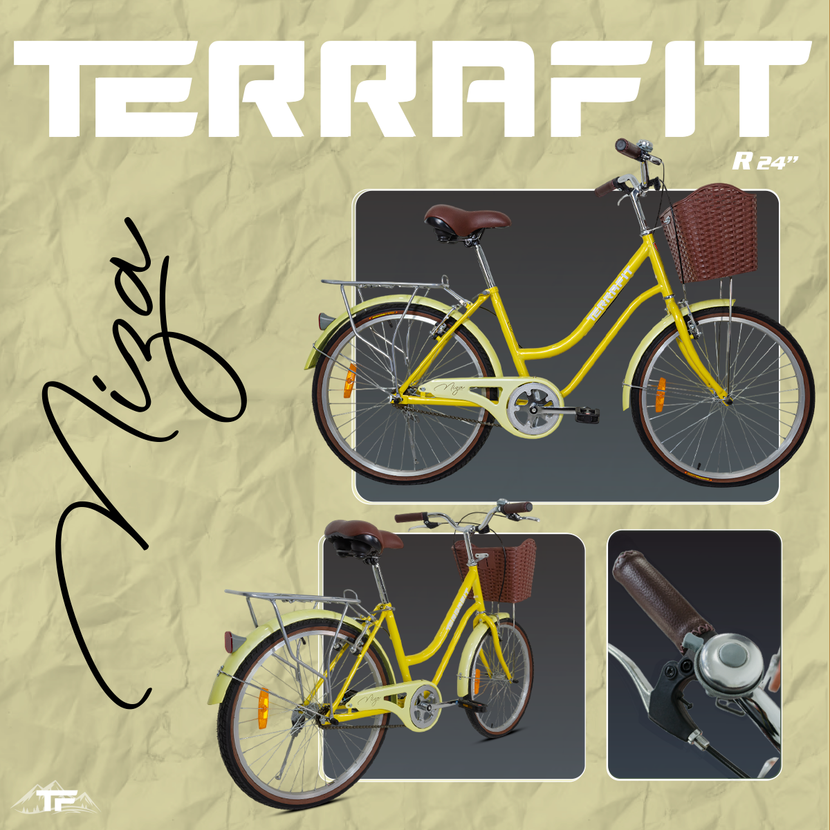 Bicicleta Vintage Niza R24 Terrafit