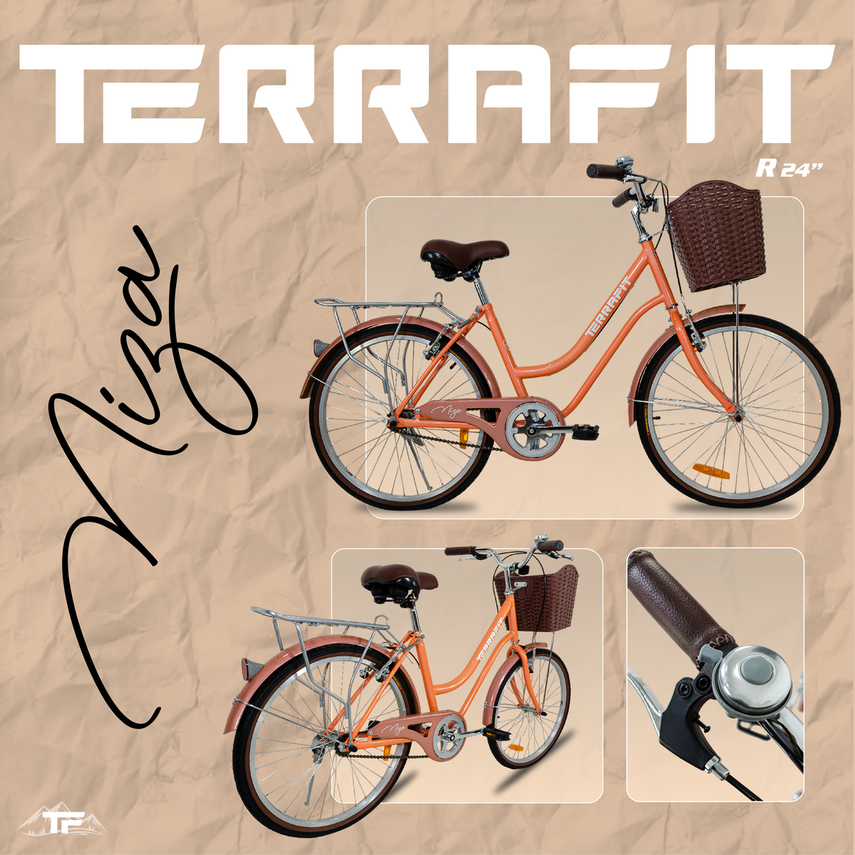Bicicleta Vintage Niza R24 Terrafit