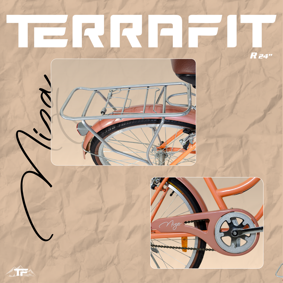 Bicicleta Vintage Niza R24 Terrafit