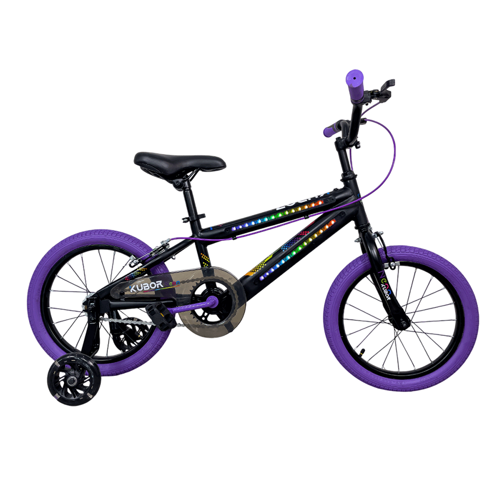 Bicicleta Infantil Unisex Neon R16 KUBOR Kids