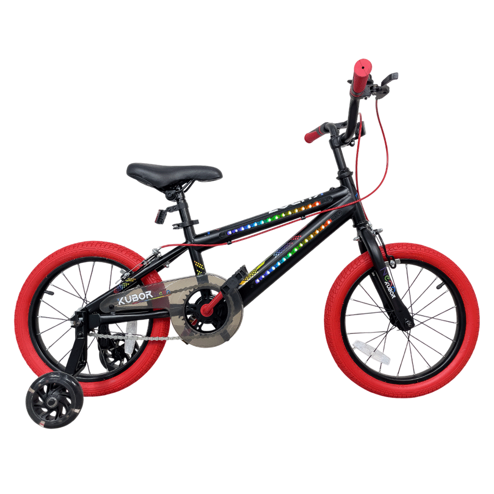 Bicicleta Infantil Unisex Neon R16 KUBOR Kids