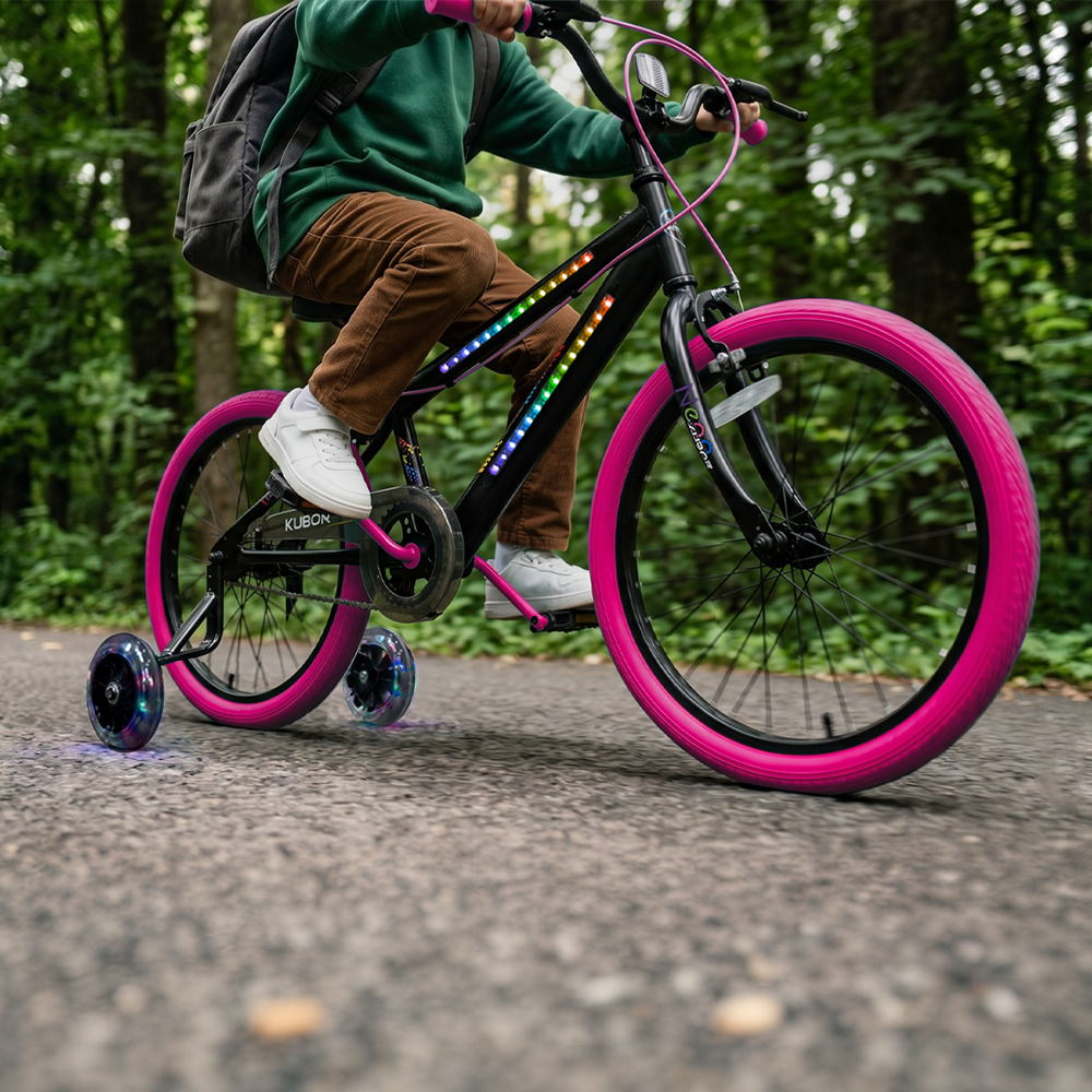 Bicicleta Infantil Unisex Neon R16 KUBOR Kids