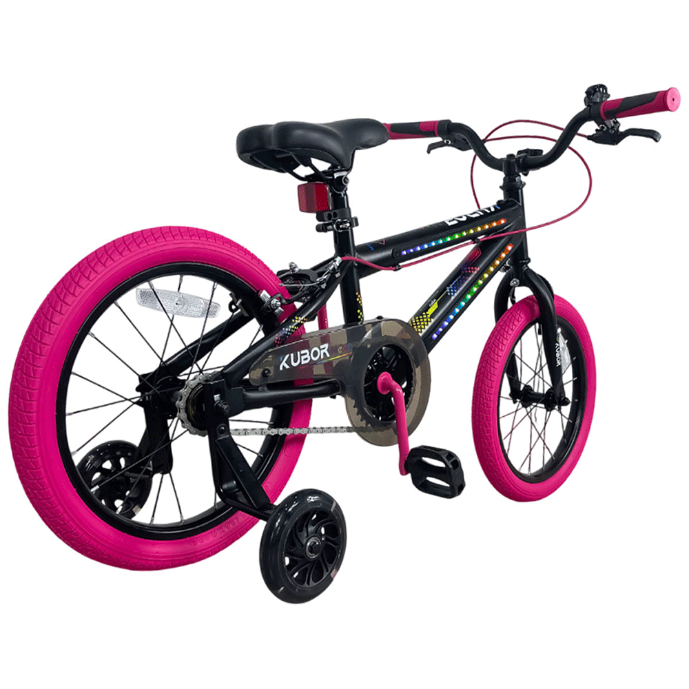 Bicicleta Infantil Unisex Neon R16 KUBOR Kids