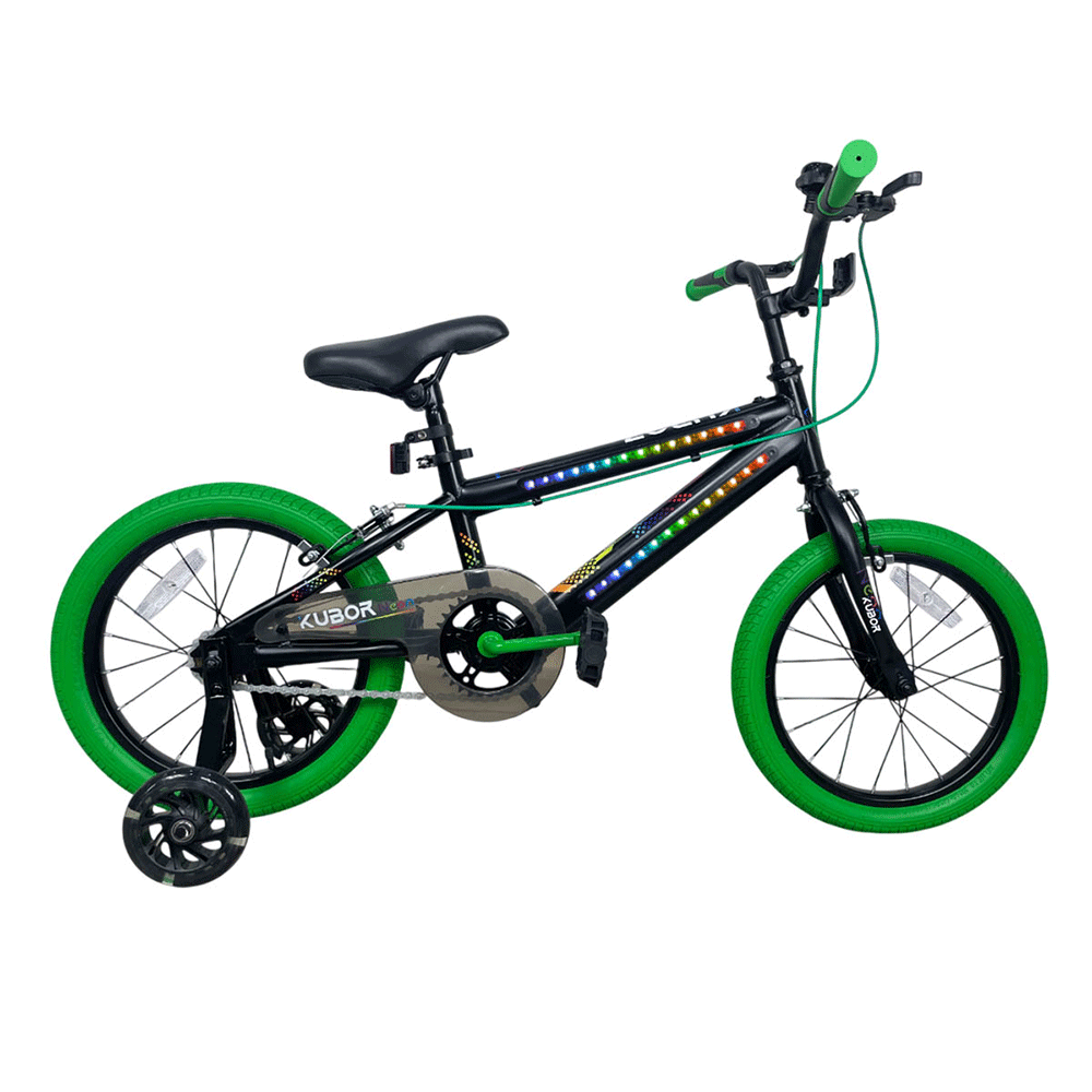 Bicicleta Infantil Unisex Neon R16 KUBOR Kids