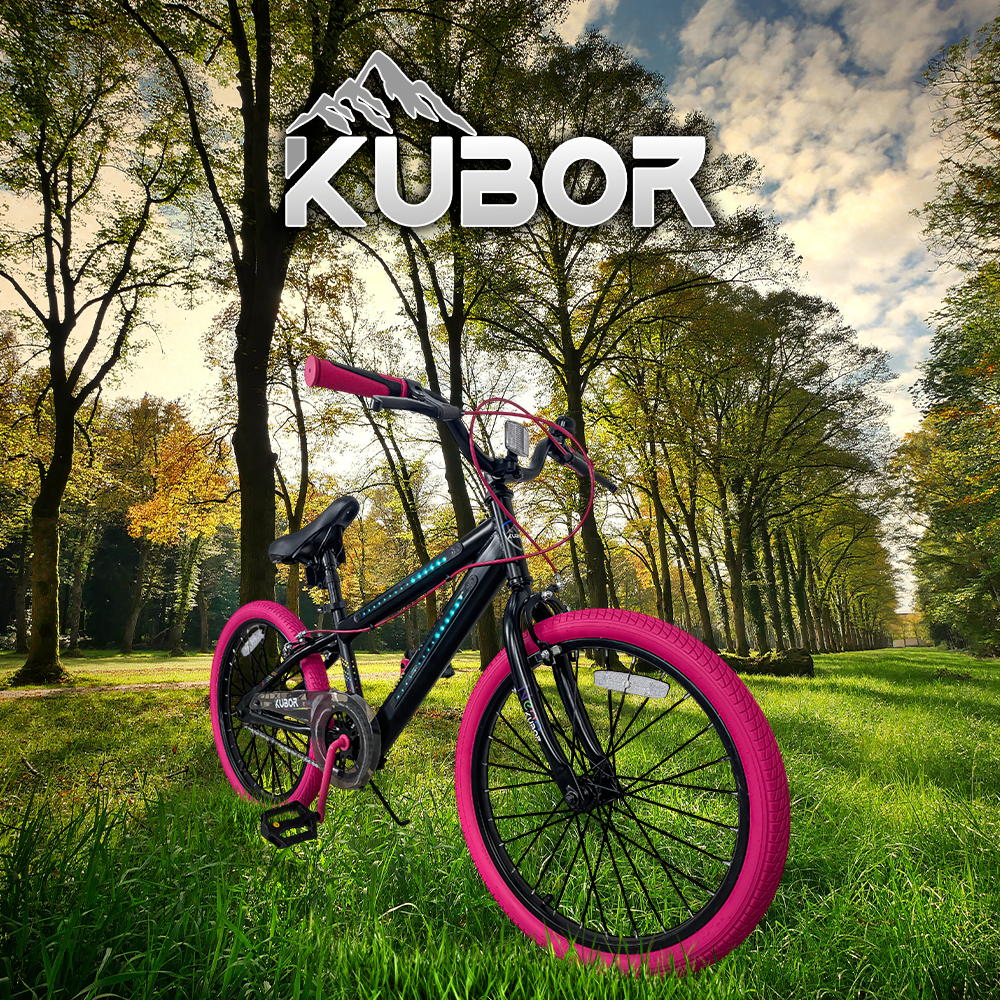 Bicicleta Infantil Unisex Neon R20 KUBOR Kids
