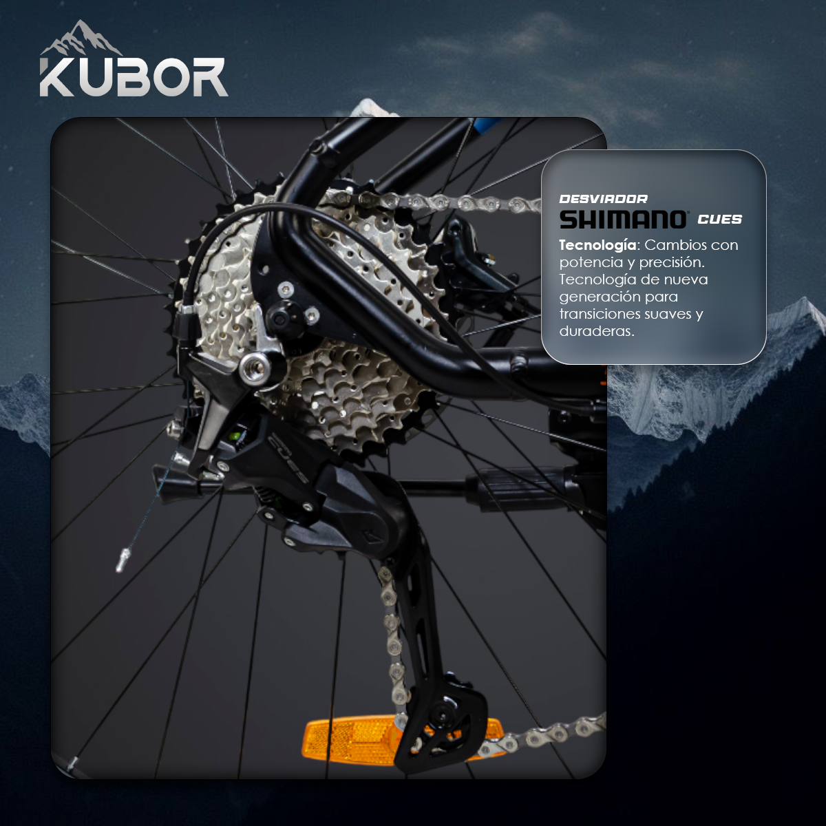 Bicicleta de Montaña Octopus R29 de 9V KUBOR