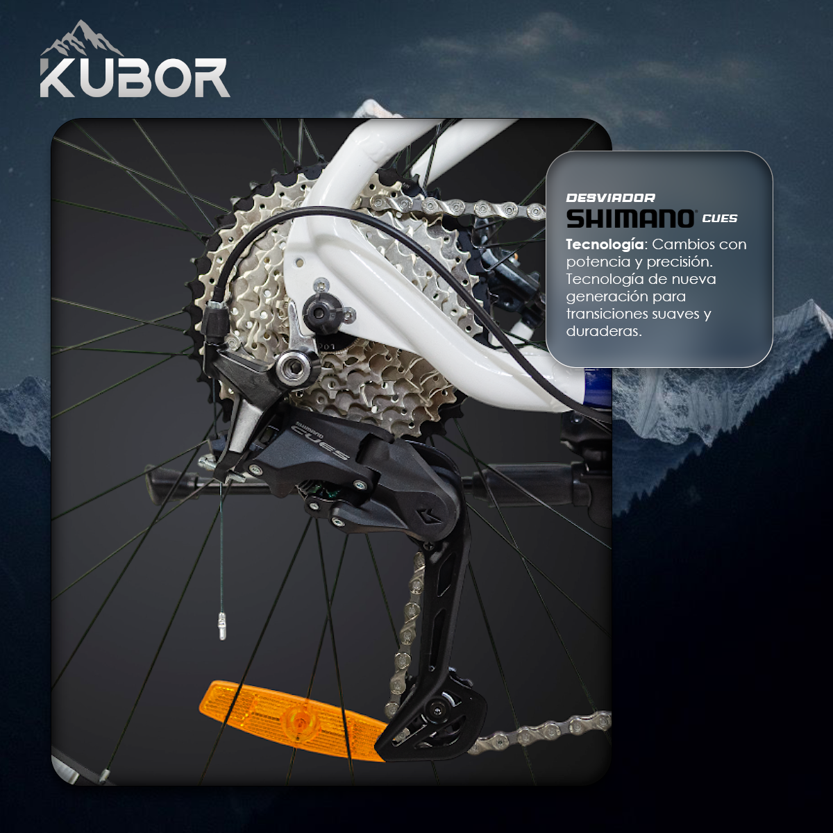 Bicicleta de Montaña Octopus R29 de 9V KUBOR