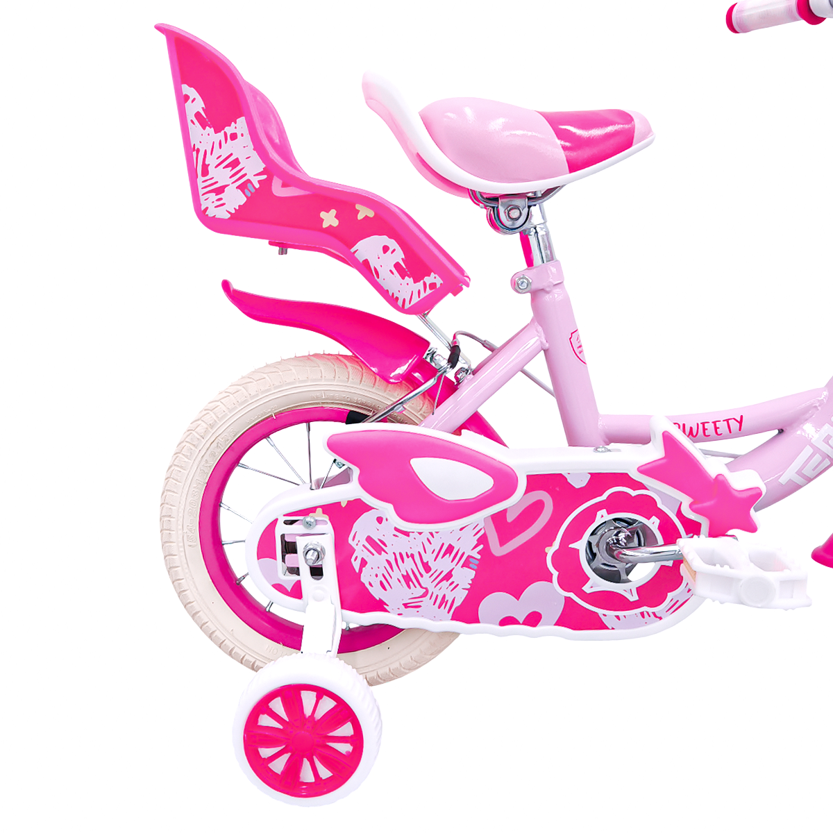 Bicicleta Infantil para Niña SWEETY R12