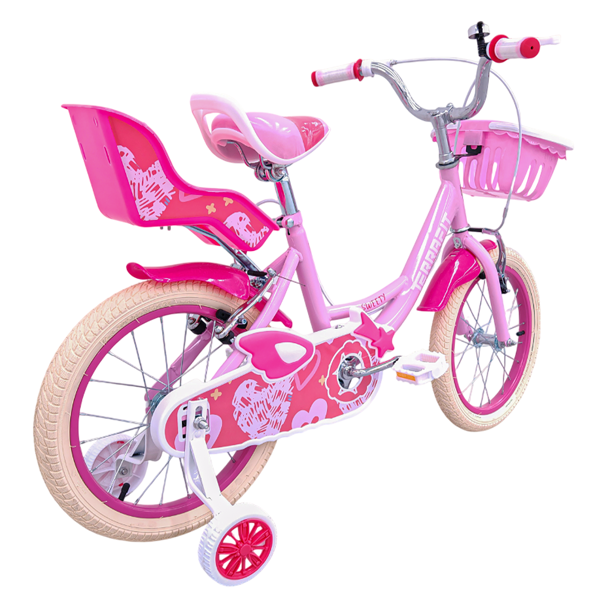 Bicicleta Infantil para Niña SWEETY R16