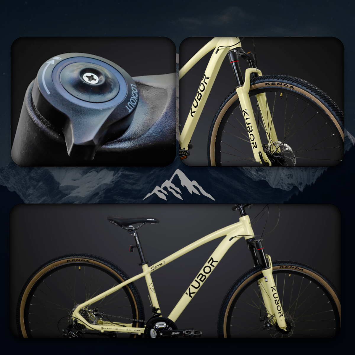 Bicicleta de Montaña Sierra R29 de 24V Kubor