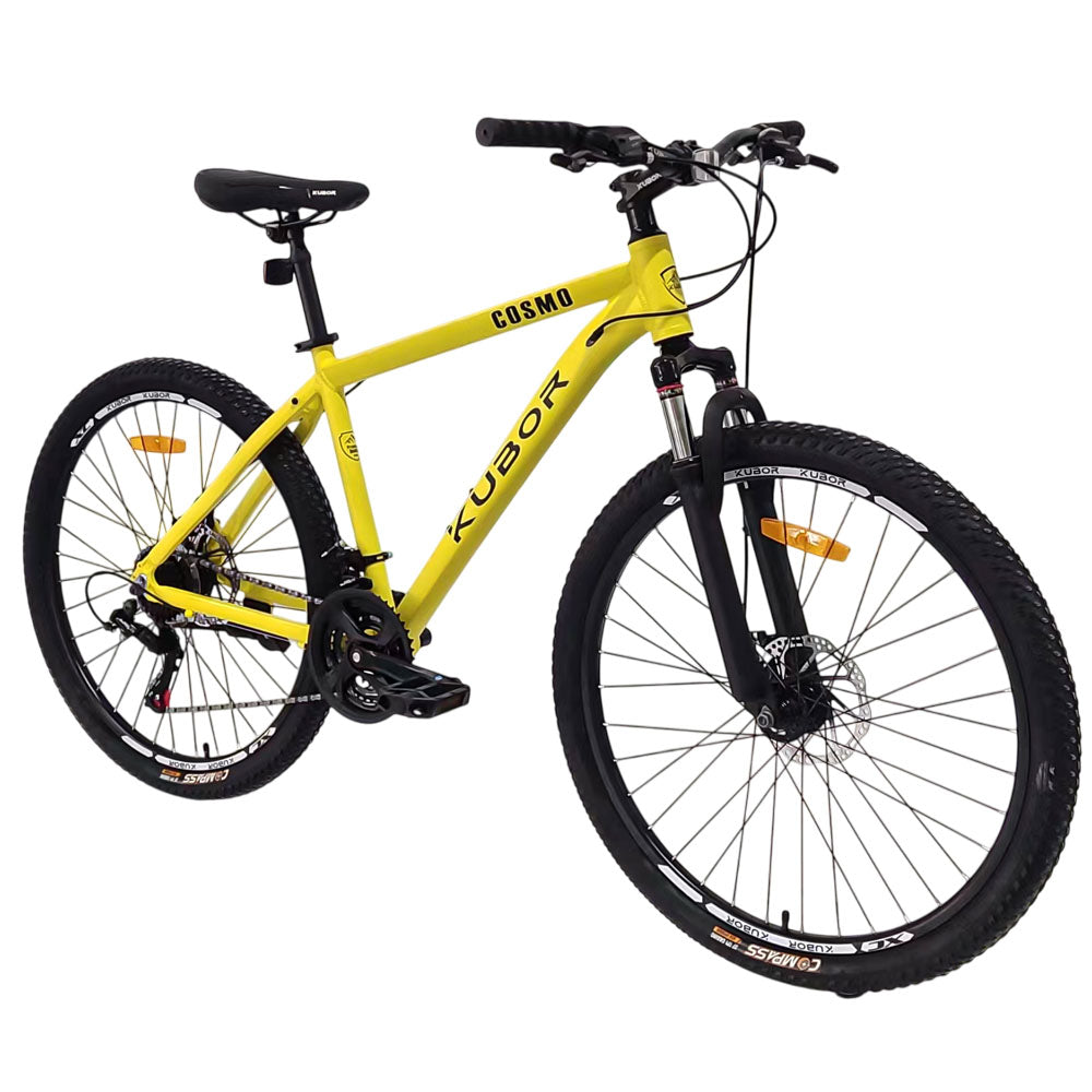 Bicicleta de Montaña Cosmo Rodada 26 de 21 velocidades Amarilla
