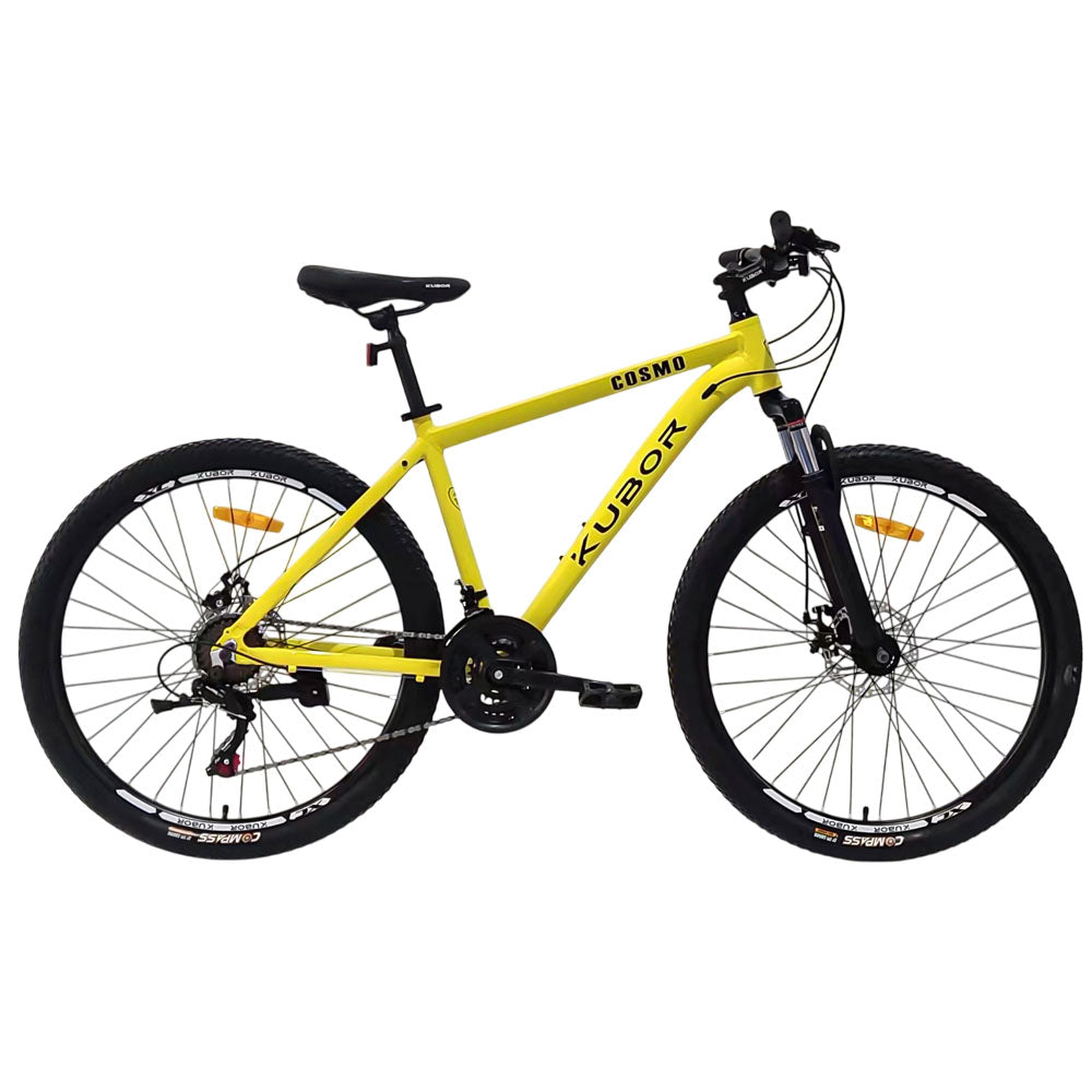 Bicicleta de Montaña Cosmo Rodada 26 de 21 velocidades Amarilla