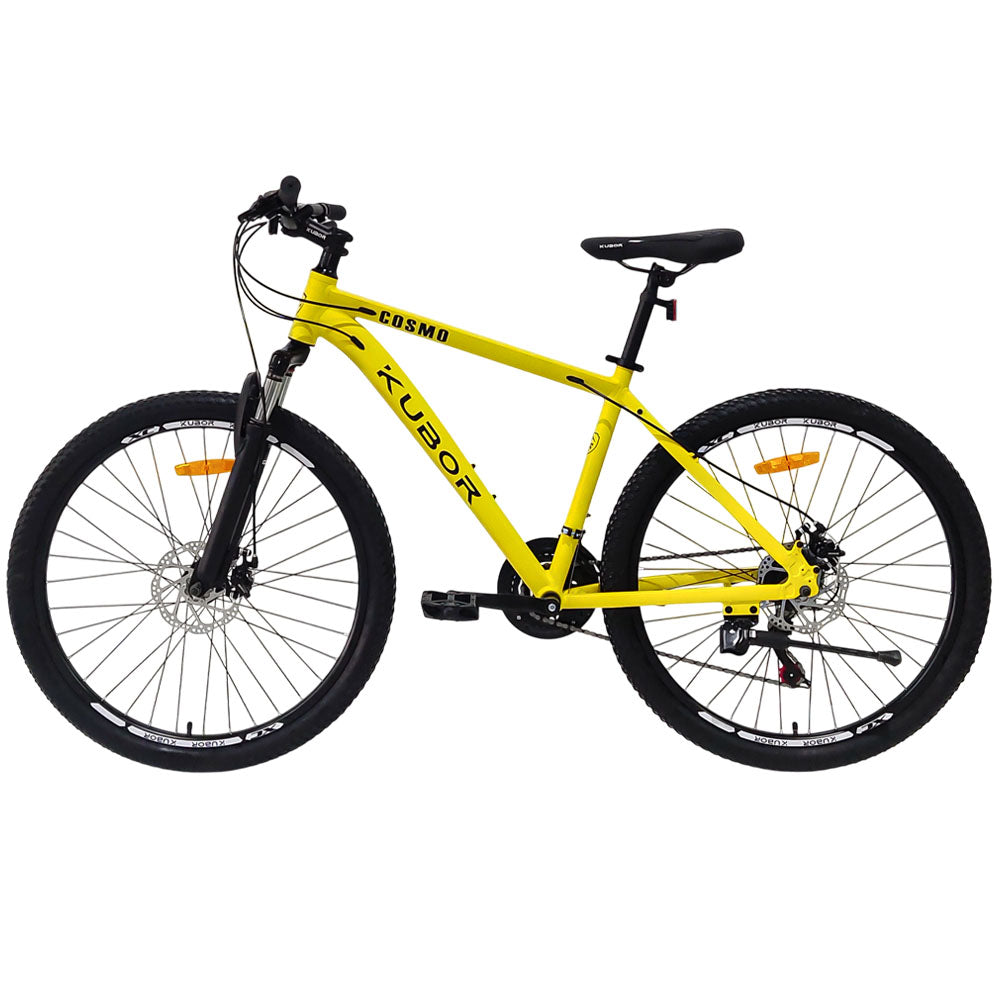 Bicicleta de Montaña Cosmo Rodada 26 de 21 velocidades Amarilla